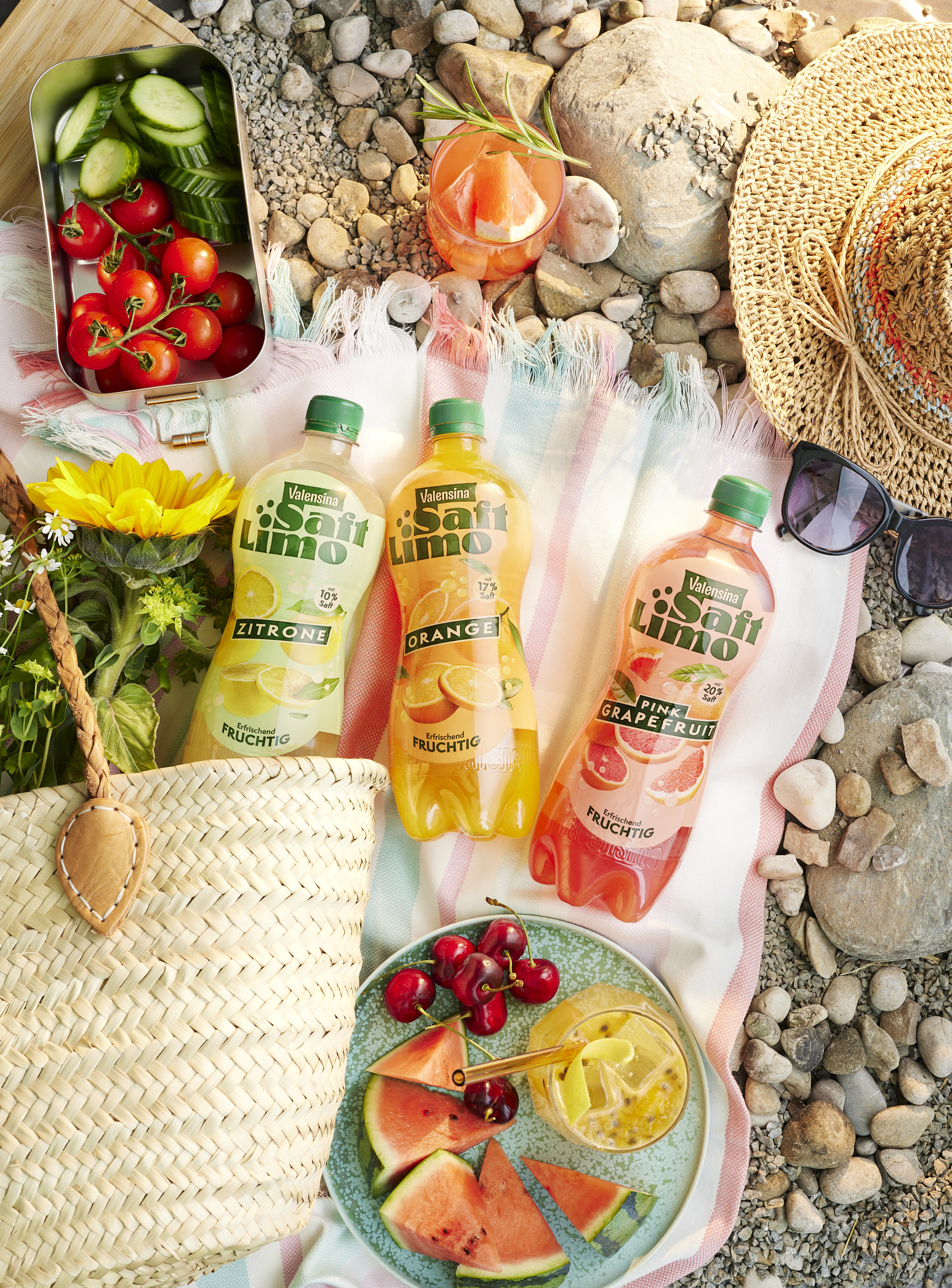 Fruchtige Erfrischungen für den Sommer – von Valensina
