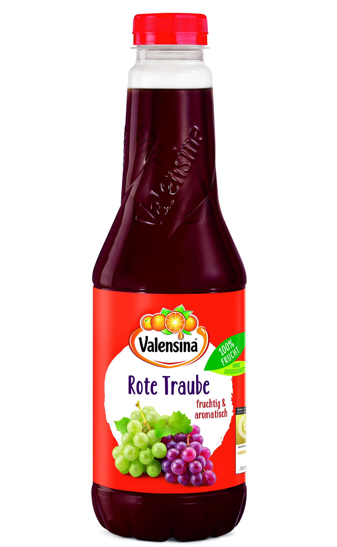 Rote Traube und Orange-Maracuja sorgen für noch mehr fruchtige Vielfalt von Valensina