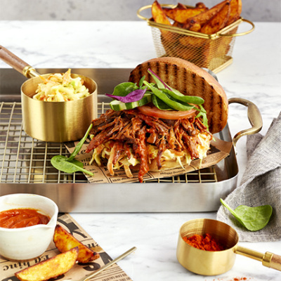 Pulled Beef Burger