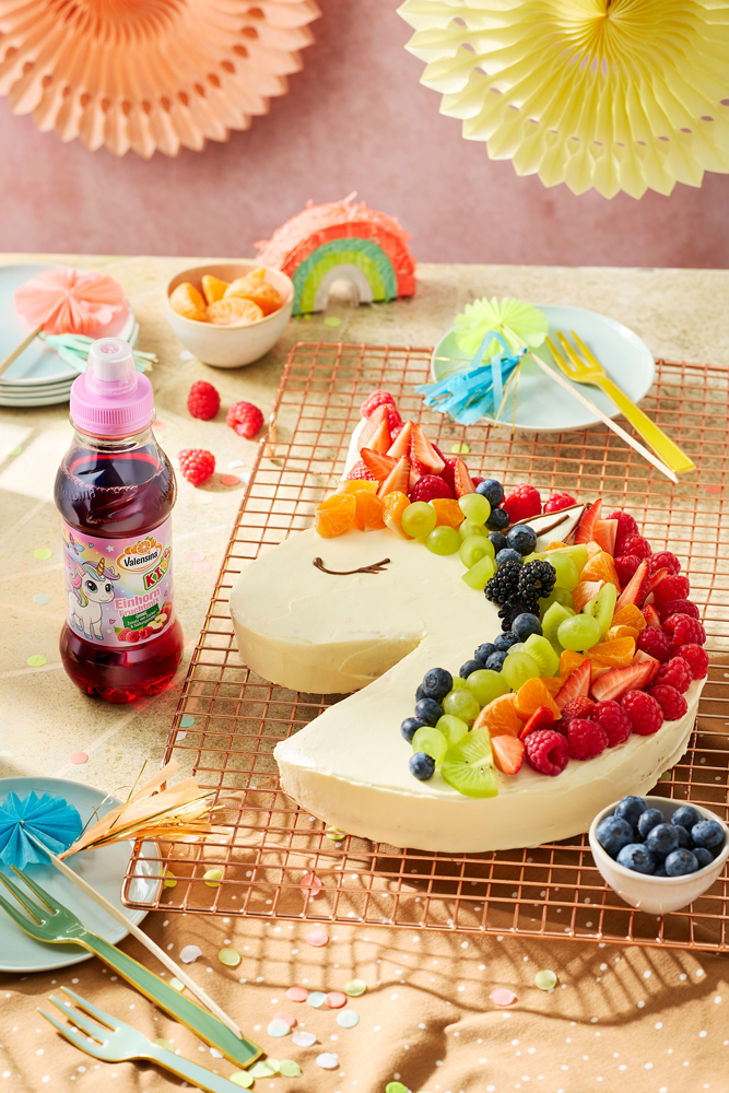 Valensina KIDS Einhorn-Kuchen