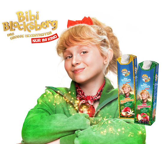 Ein Efteling mit Valensina Kids Flaschen
