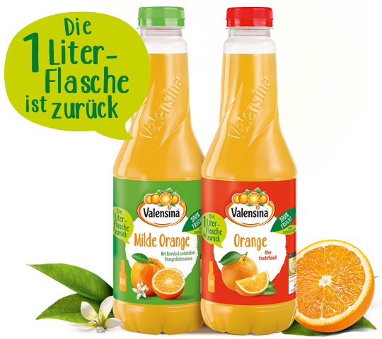 Die 1 Liter-Flasche ist zurück.