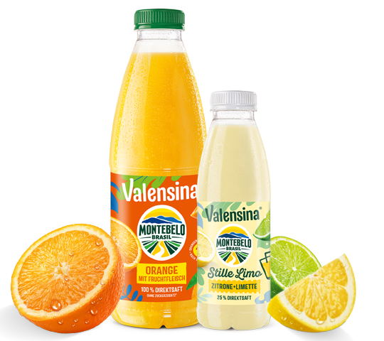Flaschen von Valensina Montebelo Brasil